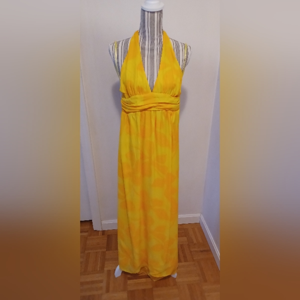 Alice + Olivia  100% silk maxi dress